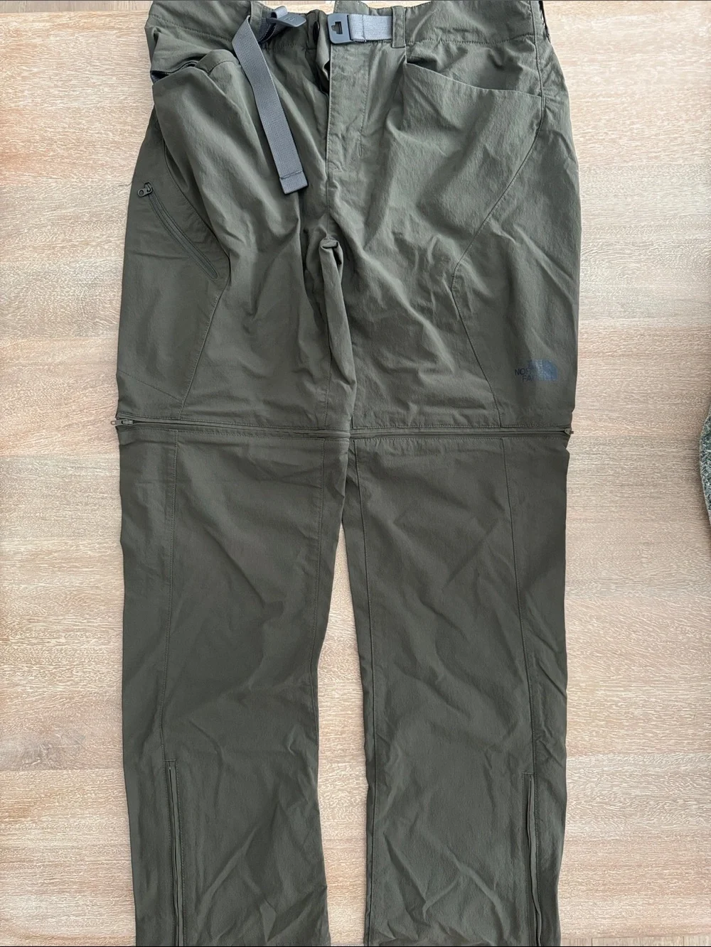 The North Face Men’s Zip-Off Cargo Hiking Pants - Olive